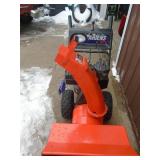 Ariens 8524 snow blower with electric start. Used condition. Tested & works. As shown.