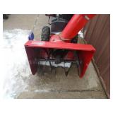 Troybilt 8 hp 24 snow thrower. Older unit. Tested & works. As shown.