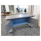 PITNEY BOWES HEIGHT ADJUSTABLE MAIL ROOM TABLE