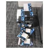 HP DESIGN JET LARGE FORMAT PRINTER WITH PAPER AND INK