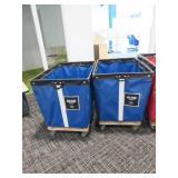 MOBILE, COMMERCIAL LAUNDRY  HAMPERS.