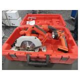 MILWAUKEE BATTERY OPERATED POWER TOOL KIT