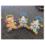 MATTEL/FISHER PRICE CHILD WALKERS