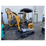 SDLANCH SDLE20 Mini Excavator w/Yanmar Diesel