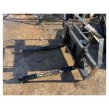 Mini Skid Steer Pallet Fork Frame MPF-11-2000G