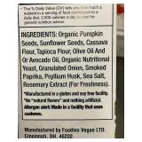 3 Foodies Vegan Pumpkin Seed PumThins Smokey Chedda Cheeze 4.25oz Boxes