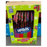 LA 5 - Nerds Tangy Candy Canes - 10.6 Oz Box (24 Candy Canes) - Ferrara