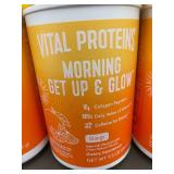MN 5 - Vital Proteins Morning Get Up and Glow Supplement, 3 Containers