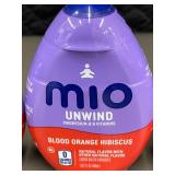 GA 5 - 3 Mio Unwind Blood Orange Hibiscus Liquid Water Enhancers, 1.62 oz Each