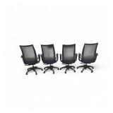 4 Haworth Task Chairs