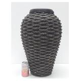 LARGE Vintage Terra Cotta Rope Pot