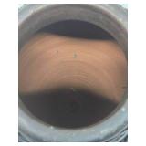 LARGE Vintage Terra Cotta Rope Pot