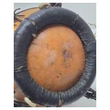 Large Vintage African Gourd Pot w/Cowry Shells