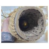 Very Cool Vintage African Masked Hanging Tiki Lamps