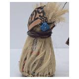 Very Cool Vintage African Masked Hanging Tiki Lamps