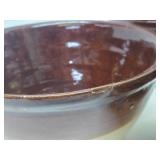 Large Lot of Vintage Stoneware Mixing Bowls