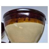 Large Lot of Vintage Stoneware Mixing Bowls