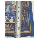 Lot of Vintage Original Indian/Persian Paintings on Silk & other Cloth #1