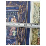 Lot of Vintage Original Indian/Persian Paintings on Silk & other Cloth #1