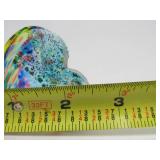 2 Jorvik Glass Hearts w/Boxes