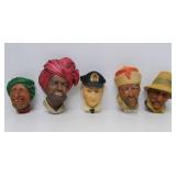 Lot of 5 Vintage Highly Detailed BOSSON