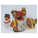 Lot of 5 Vintage Highly Detailed BOSSON