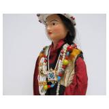 Quality Large Vintage Tibetan Losel Costume Doll #1