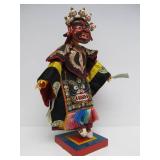Quality Large Vintage Tibetan Losel Costume Doll #2 - Masked Dancer
