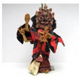 Vintage Nepalese Masked Marionette Nava-Durga Dancers