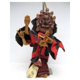 Vintage Nepalese Masked Marionette Nava-Durga Dancers