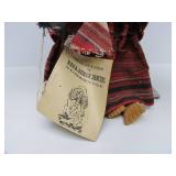 Vintage Nepalese Masked Marionette Nava-Durga Dancers