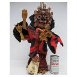 Vintage Nepalese Masked Marionette Nava-Durga Dancers