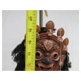 Vintage Nepalese Masked Marionette Nava-Durga Dancers