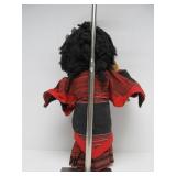 Vintage Nepalese Masked Marionette Nava-Durga Dancers