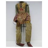 Large Old Vintage Thai or Burmese Wooden Marionette