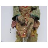 Large Old Vintage Thai or Burmese Wooden Marionette