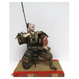 Original Antique Japanese Taisho Period Warrior Figure w/Excellent Detail - Circa 1910
