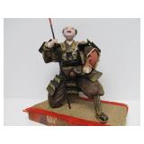 Original Antique Japanese Taisho Period Warrior Figure w/Excellent Detail - Circa 1910