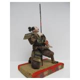 Original Antique Japanese Taisho Period Warrior Figure w/Excellent Detail - Circa 1910