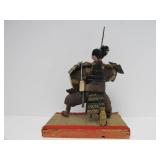 Original Antique Japanese Taisho Period Warrior Figure w/Excellent Detail - Circa 1910