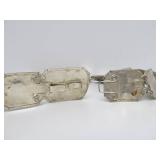 Excellent Vintage Thai or India Genuine Silver Belt #1