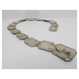 Excellent Vintage Thai or India Genuine Silver Belt #1