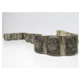 Excellent Vintage Thai or India Genuine Silver Belt #2
