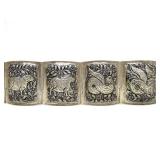 Excellent Vintage Thai or India Genuine Silver Belt #2