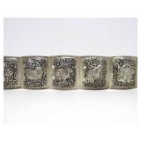 Excellent Vintage Thai or India Genuine Silver Belt #2