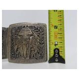 Excellent Vintage Thai or India Genuine Silver Belt #2