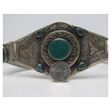 Outstanding Old Vintage Genuine Berber Silver Belt