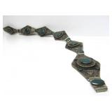 Outstanding Old Vintage Genuine Berber Silver Belt