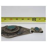 Outstanding Old Vintage Genuine Berber Silver Belt