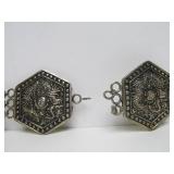 Fantastic Antique Chinese Silver Belt w/Dragons